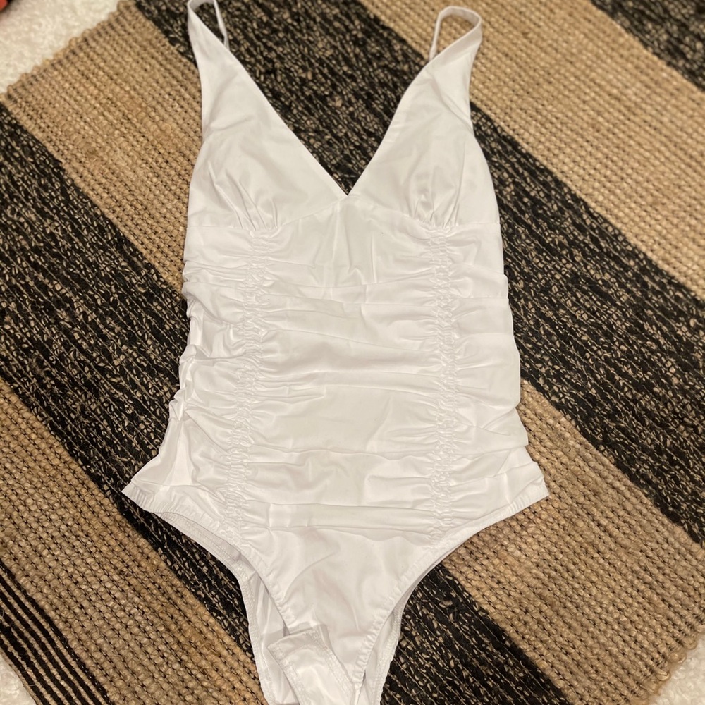 ZARA white bodysuit